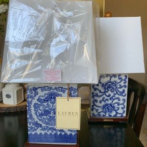 Ralph Lauren porcelain lamps
